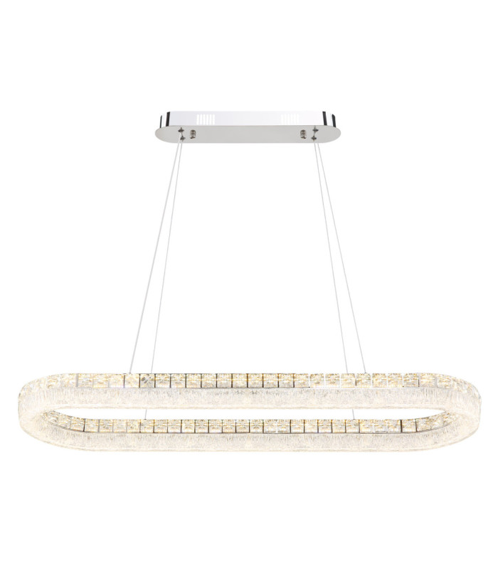 Laurel Bar Integrated Led Pendant Ceiling Light Chrome 2700-6000K-3