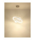 Laurel Twin Ring Integrated Led Pendant Ceiling Light Chrome 2700-6000K-8