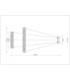 Laurel Twin Ring Integrated Led Pendant Ceiling Light Chrome 2700-6000K-12