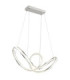 Evangeline Integrated Led Pendant Ceiling Light Chrome 2700-6000K-1