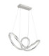 Evangeline Integrated Led Pendant Ceiling Light Chrome 2700-6000K-2
