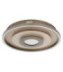 Miles Integrated Led Semi Flush Ceiling Light Matt Champagne Colour 3000-4000-6000K-2