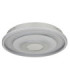 Miles Integrated Led Semi Flush Ceiling Light Silver Colour 3000-4000-6000K-2