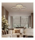 Miles Integrated Led Semi Flush Ceiling Light Silver Colour 2700-6500K-9