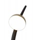 3 Light Wall Lamp, 3 x 3W LED, 3000K, 495lm, Black, Antique Brass - 7