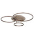 Glintia Integrated Led Semi Flush Ceiling Light Matt Champagne Colour 2700-6500K-2
