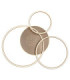 Glintia Integrated Led Semi Flush Ceiling Light Matt Champagne Colour 2700-6500K-3