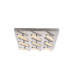Lombardia Integrated Led Semi Flush Ceiling Light Chrome-1
