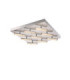 Lombardia Integrated Led Semi Flush Ceiling Light Chrome-2