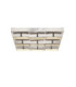 Lombardia Integrated Led Semi Flush Ceiling Light Chrome-3