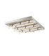 Lombardia Integrated Led Semi Flush Ceiling Light Chrome-4