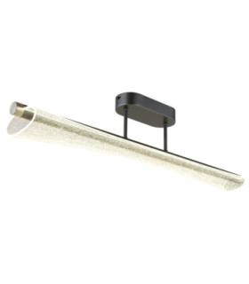 Malinda Integrated Led Semi Flush Ceiling Light Matt Anthracite 2700-4000-6000K-1