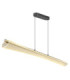 Malinda Integrated LED Bar Pendant Ceiling Light Matt Anthracite 2700-4000-6000K-6