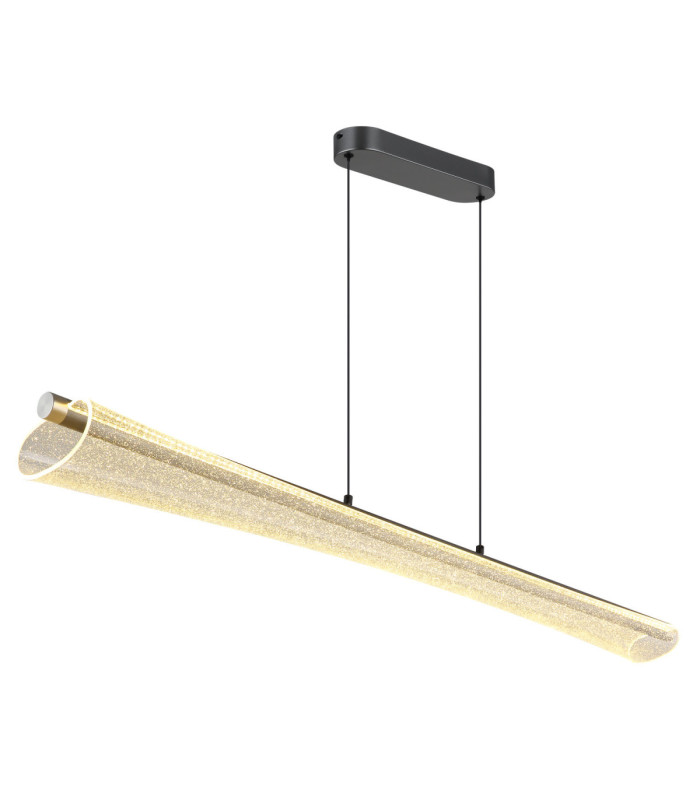 Malinda Integrated LED Bar Pendant Ceiling Light Matt Anthracite 2700-4000-6000K-6