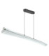 Malinda Integrated LED Bar Pendant Ceiling Light Matt Anthracite 2700-4000-6000K-7