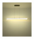 Malinda Integrated LED Bar Pendant Ceiling Light Matt Anthracite 2700-4000-6000K-8