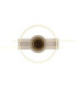 Donte Integrated Led Semi Flush Ceiling Light Matt Silver Colour 3000K-4