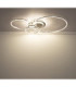 Beltran XL Integrated Led Semi Flush Ceiling Light Matt Silver Colour 2700-6000K-6