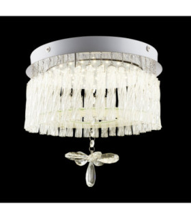 Mathilda Integrated LED Ceiling Light Chrome 4000K-1