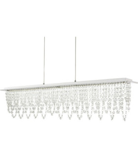 Scala Integrated LED Bar Pendant Ceiling Light Chrome 3000-6000K-2