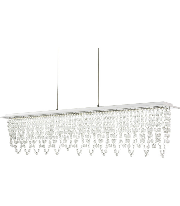 Scala Integrated LED Bar Pendant Ceiling Light Chrome 3000-6000K-2