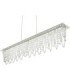 Scala Integrated LED Bar Pendant Ceiling Light Chrome 3000-6000K-3