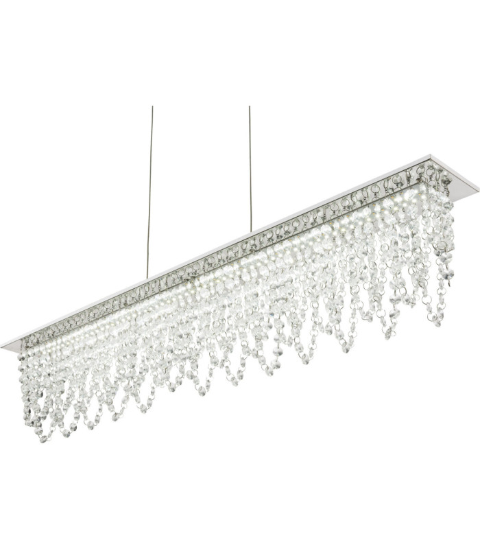 Scala Integrated LED Bar Pendant Ceiling Light Chrome 3000-6000K-3