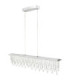 Scala Integrated LED Bar Pendant Ceiling Light Chrome 3000-6000K-4