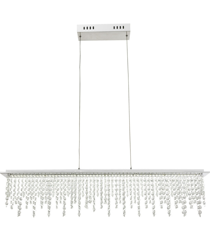 Scala Integrated LED Bar Pendant Ceiling Light Chrome 3000-6000K-5