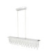 Scala Integrated LED Bar Pendant Ceiling Light Chrome 3000-6000K-7