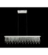 Scala Integrated LED Bar Pendant Ceiling Light Chrome 3000-6000K-10