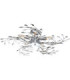 Flash 65cm Ceiling Light Chrome 5x E14-1
