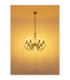 Truncatus Multi Arm Chandelier Old Brass 8x E14-5