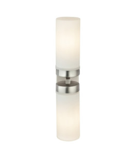 Space Bathroom Wall Lamp Matt Nickel 2x E14-2
