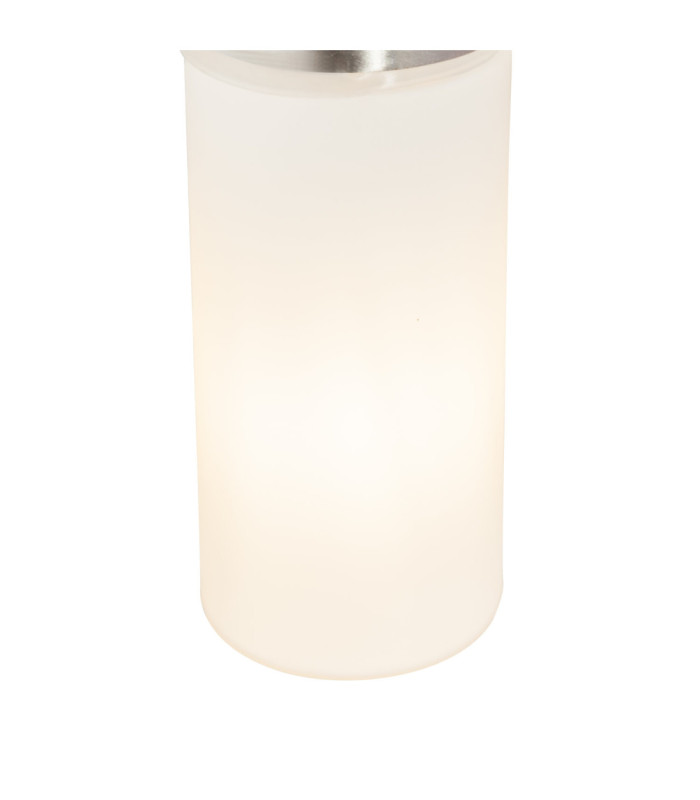 Space Bathroom Wall Lamp Matt Nickel 2x E14-4