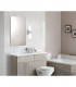 Space Bathroom Wall Lamp Matt Nickel 2x E14-5