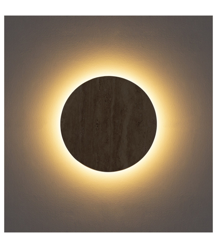 Jillian Integrated LED Flush Wall Lamp Matt White 3000K-3