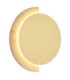 Rojas Round Integrated LED Flush Wall Lamp Matt White 3000K-1
