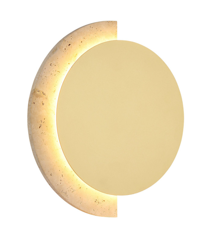 Rojas Round Integrated LED Flush Wall Lamp Matt White 3000K-1
