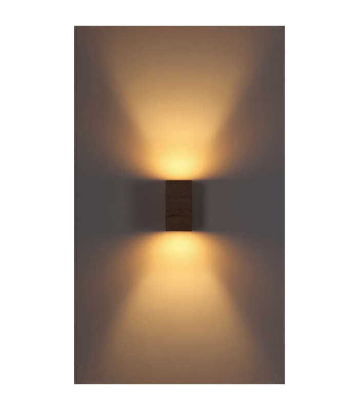 Rojas Integrated LED Up & Down Wall Lamp Matt White 3000K-5