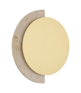 Rojas Round Integrated LED Flush Wall Lamp Matt White 3000K-2