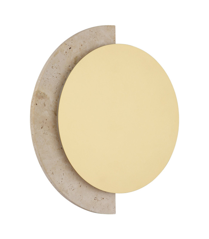 Rojas Round Integrated LED Flush Wall Lamp Matt White 3000K-2