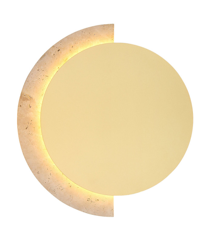 Rojas Round Integrated LED Flush Wall Lamp Matt White 3000K-3