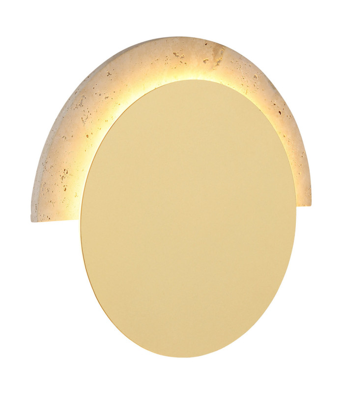 Rojas Round Integrated LED Flush Wall Lamp Matt White 3000K-4