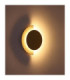 Rojas Round Integrated LED Flush Wall Lamp Matt White 3000K-5
