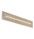 Rojas Rectangle Integrated LED Flush Wall Lamp Matt White 3000K-1
