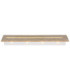 Rojas Rectangle Integrated LED Flush Wall Lamp Matt White 3000K-4