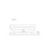 Rojas Rectangle Integrated LED Flush Wall Lamp Matt White 3000K-7