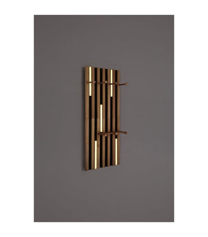 Duane Integrated LED Flush Wall Lamp Matt Black 3000K-5