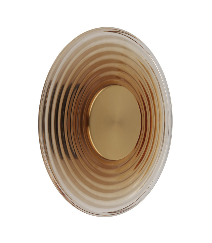 Janell Integrated Led Wall Lamp Matt Brass Colour 3000K-2